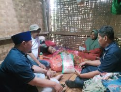 PWI Banten dan Relawan Anak Kampung Berikan Santunan Kepada Penderita Hidrosefalus