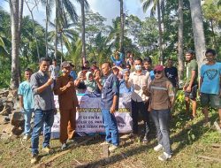 PT Sibernet Salurkan Matrial Batu Belah Sebanyak 25 Mobil truck ke Korban Bencana Alam di  Cingagoler