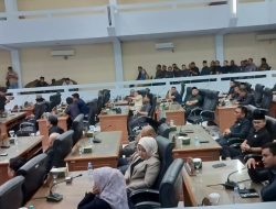 Rapat Paripurna DPRD Kabupaten Lebak Pengumuman Hasil Penetapan Bupati dan Wakil Bupati Terpilih