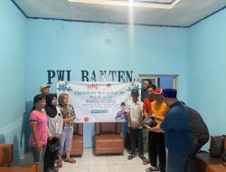 Dalam Rangka HPN 2025, PWI Banten Gelar Bakti Sosial
