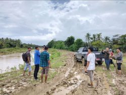 Sawah Petani Terendam Limpasan, PTI Lebak Bersama P3A & DPUPR DAS Provinsi Banten Bantu Tanggulangi