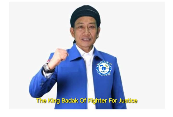 Eli Sahroni Ketua Umum Ormas Badak Banten Perjuangan yang dijuluki King Badak.