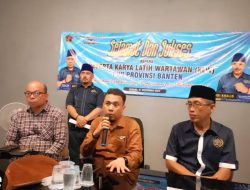 PWI Banten Kembali Akan Menggelar Karya Latih Wartawan