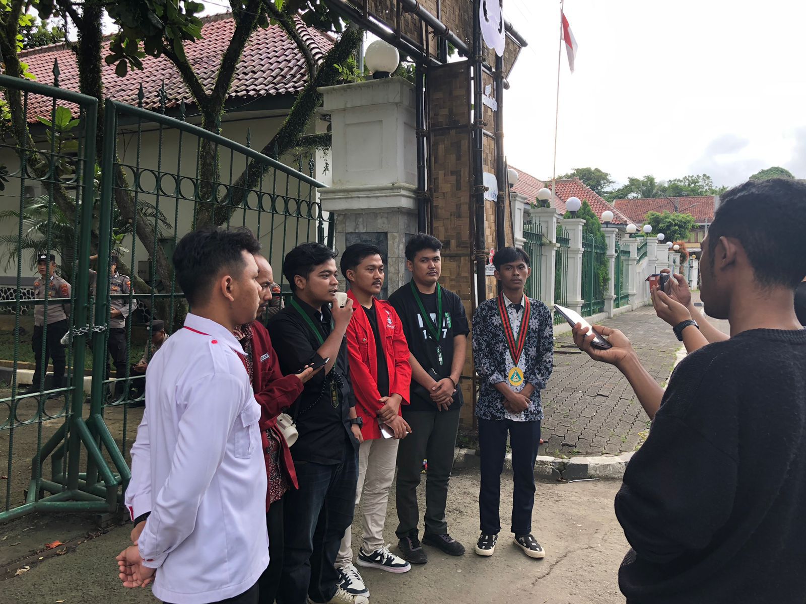 OKP Cipayung Plus menolak hasil Musda XII DPD KNPI Kabupaten Lebak proses Pembajakan, intervensi, dan sarat kepentingan, pada Minggu (26/01/2025).