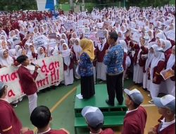 Tuntut Transparansi Dana Sekolah, Ratusan Siswa di Bekasi Gelar Aksi Damai