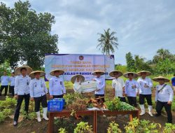 Lapas Rangkasbitung dan Dinas Pertanian Kolaborasi Dukung Program Ketahanan Pangan di Sarana Asimilasi dan Edukasi