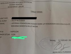 Proyek Website Desa di Kabupaten Serang Dilaporkan ke Polda Banten