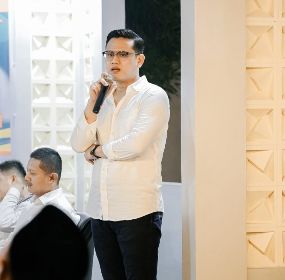 Enday Hidayat Ketua Aliansi Milenial dan Gen Z Optimis Ratu Zakiyah-Najib Hamas Menang Pada PSU Pilkada Serang, pada Rabu (26/02/2025).