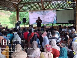 Sosialisasi Raperda Pemberdayaan UMKM dan Ekonomi Kreatif Digelar di Banjarsari