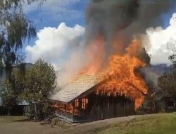 KKB Bikin Ulah, Gedung Sekolah Dibakar
