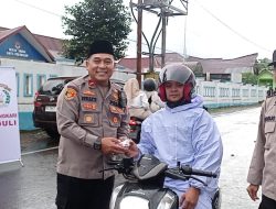 Bagi Bagi Takjil dan Gelar Buka Bersama, Ini Yang Disampaikan Kapolsek Pagar Alam Utara Ipda Budianto