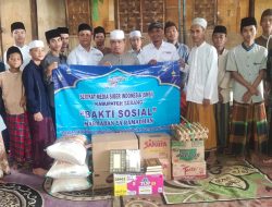 Bulan Ramadhan SMSI Kabupaten Serang Gelar Baksos di Ponpes Manba’ul Al-Kufy