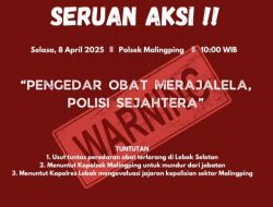 Lebak Selatan Darurat Narkoba, Berbagai Elemen Bakal Demo di Depan Mapolsek Malingping