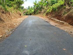 Kabar Gembira! Jalan Hotmix di Desa Cisampang Rampung, Akses Warga Semakin Lancar
