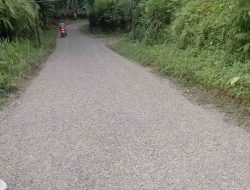 Pembangunan Infrastruktur Jalan di Desa Cempaka Diduga Tidak Maksimal