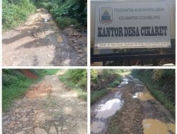 Warga Menilai Kinerja Kades Cikaret Tidak Maksimal, LSM Soroti Dugaan Anggaran Banyak Di Selewengkan Untuk Keperluan Pribadi