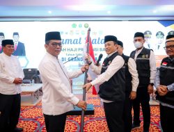 Gubernur Banten Andra Soni Sambut Kedatangan Jamaah Haji Kloter JKG 21 Kabupaten Tangerang