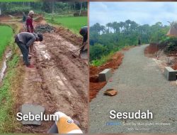 Infrastruktur Jalan dan Gorong-gorong Baru Gairahkan Mobilitas Warga Desa Sukasenang