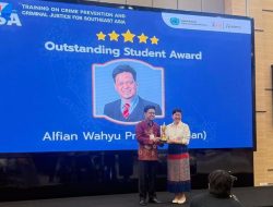 Delegasi MA Jadi Peserta Terbaik Pelatihan yang Diselenggarakan UNODC di Bangkok