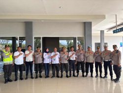 Ternyata Ini Tujuan Kapolres Pagar Alam Datang ke Bandara Atung Bungsu