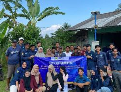 Edukasi Teknologi Pengusir Burung Ramah Lingkungan untuk Keamanan  Pertanian Disosialisasikan oleh Mahasiswa Pendidikan Vokasi Teknik  Elektro Untirta