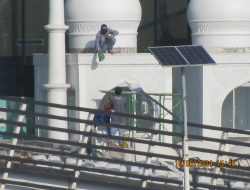 Kerja di Ujung Bahaya: Mall Sosoro Biarkan Pekerja Tanpa APD di Ketinggian