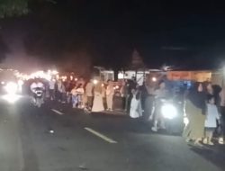 Meriah, Antusias Warga Wanasalam Menyambut Tahun Baru Islam Dengan Pawai Obor