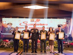 Hari Bhayangkara ke-79, Gubernur Banten Andra Soni Terima Penghargaan dari Polda Banten