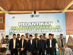 MD KAHMI Lebak dan Forhati Lebak Resmi Dilantik, Program Unggulan Segera Digenjot
