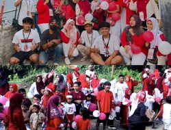 Warga RT 04 Babakanturi Meriahkan HUT RI ke-80 dengan Jalan Santai dan Doorprize