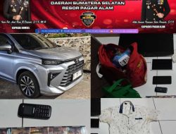 Kasat Reskrim Polres Pagar Alam Pimpin Tangkap Pelaku Curat  Toko Alfamart