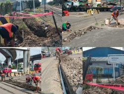 Pekerjaan Galian Kabel di Rel Merak Diduga Langgar Prosedur Keselamatan