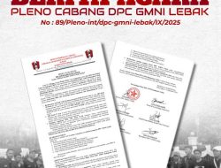 Wakabid Organisasi DPC GMNI Lebak: Konfercablub Melanggar AD/ ART, Oknum Diberikan Sanksi Pemecatan