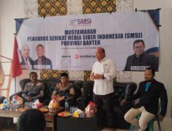 SMSI Banten Gelar Musprov di Pantai Sawarna, Perkuat Konsolidasi dan Soliditas Media Siber