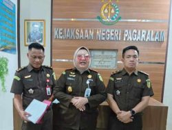 Kejaksaan Negeri Pagar Alam Tahan Tersangka Baru AS dan YA Kasus Pelebaran Bahu Jalan Ratu Seruin