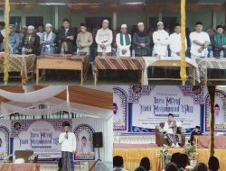 Warga Pagelaran Peringati Isra Mir’raj Awali Tahun Baru