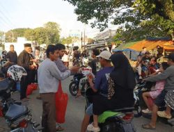 Wujud Kepedulian Sosial, Ormas Jawara Banten Bersatu DPC Malingping Gelar Aksi Bagi Takjil Gratis