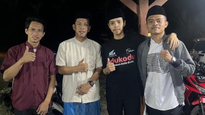 Agung Tokoh Pemuda Banjarsari bersama KNPI Kecamatan Banjarsari Apresiasi Wifi Dukodu, Blank Spot Kini Hilang, pada Senin (20/04/2026).