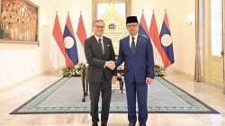 Menlu Sugiono Terima Wapmen Luar Negeri Laos, Bahas Penguatan Hubungan Bilateral