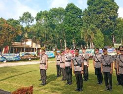 Pimpin Sertijab Sejumlah PJU Kapolres Pagar Alam AKBP Januar Kencana Setia Persada Pamit Undur Diri
