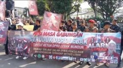 Dugaan Penculikan Aktivis, Massa Kepung DPRD Lebak: Desak Dalang Diungkap, Tak Ada yang Kebal Hukum