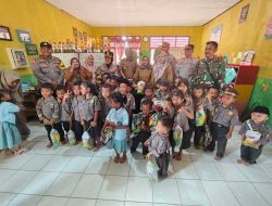 Kepedulian Polri: Kapolres Lebak Kunjungi PAUD Izzaturahman, Polsek Gunungkencana Beri Bantuan Perbaikan
