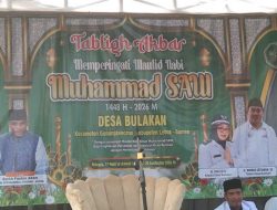Perkuat Ukhuwah, Tabligh Akbar Maulid Nabi Desa Bulakan Dihadiri Tiga Kecamatan