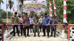 Peresmian Jembatan Beton Garuda di Wanasalam, Sibernet Malingping Hadir Beri Dukungan