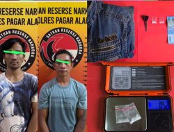 Jadi Pemain Narkoba Dua Warga Pagar Alam Selatan Di Tangkap Beserta Barang Bukti Shabu-Shabu 0,52 Gram