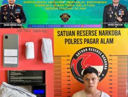 Tangkap Pemain Narkoba Sat Narkoba Amankan Pelaku Dan Barang Bukti Ganja 25,56 Gram